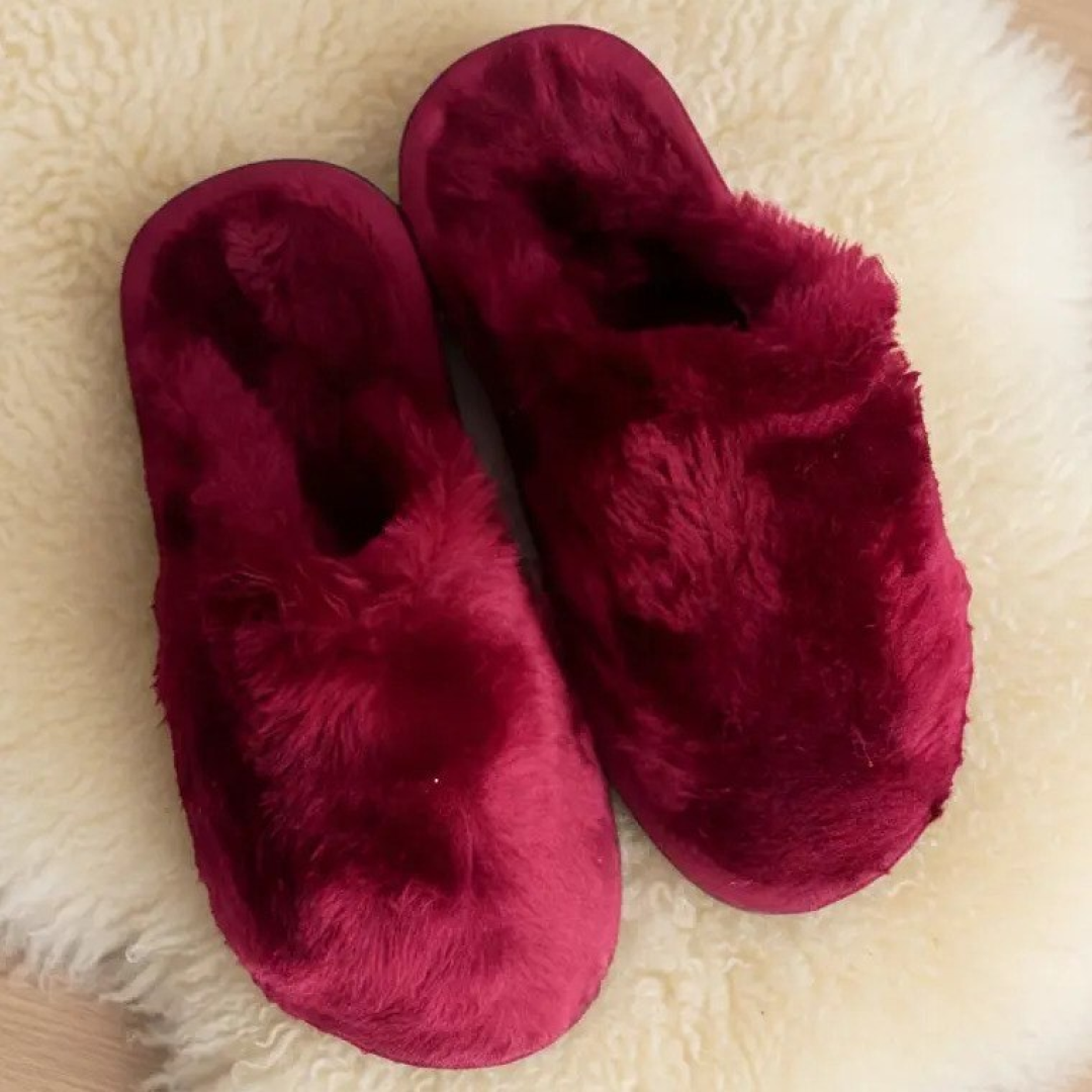 Pantufa De Pelúcia Unissex Adulto E Infantil Confortável