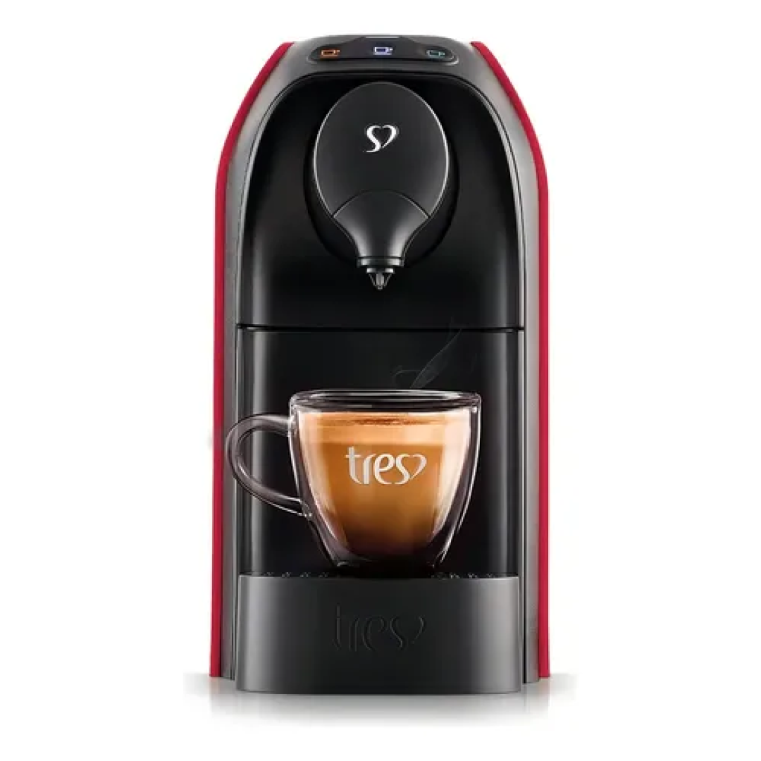Cafeteira Tres Corações Automática Multipressão Passione Vermelho