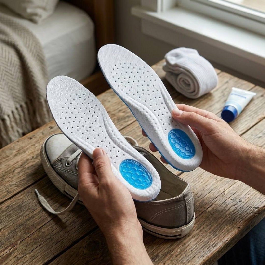 Palmilha Ortopédica Gel 4d Nuvem Altíssimo Conforto