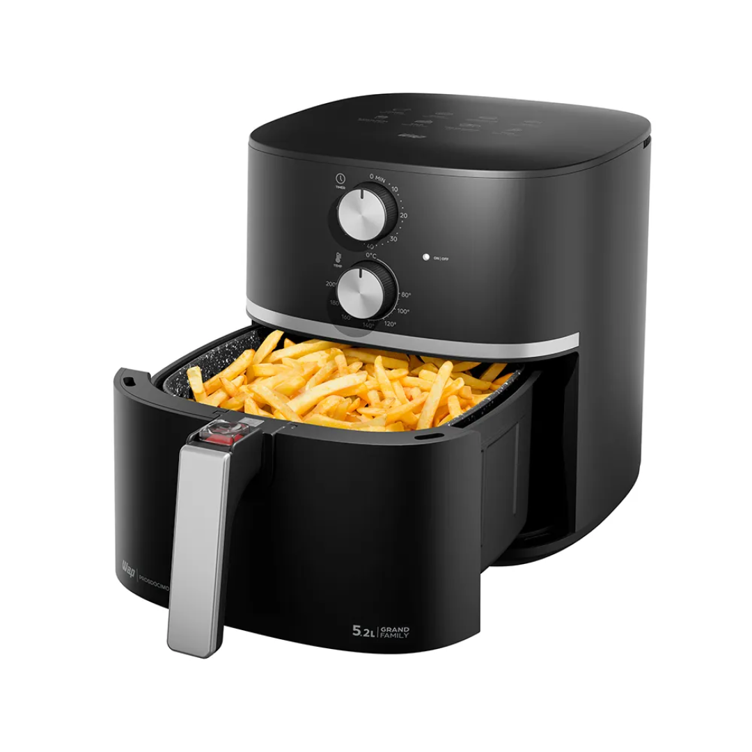 Fritadeira Elétrica Air Fryer Wap Wafg2s 5 Litros Com Revestimento Antiaderente 1500w 220v