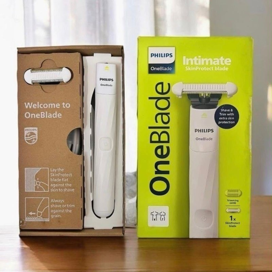 Aparador e Raspador Oneblade Intimate Philips