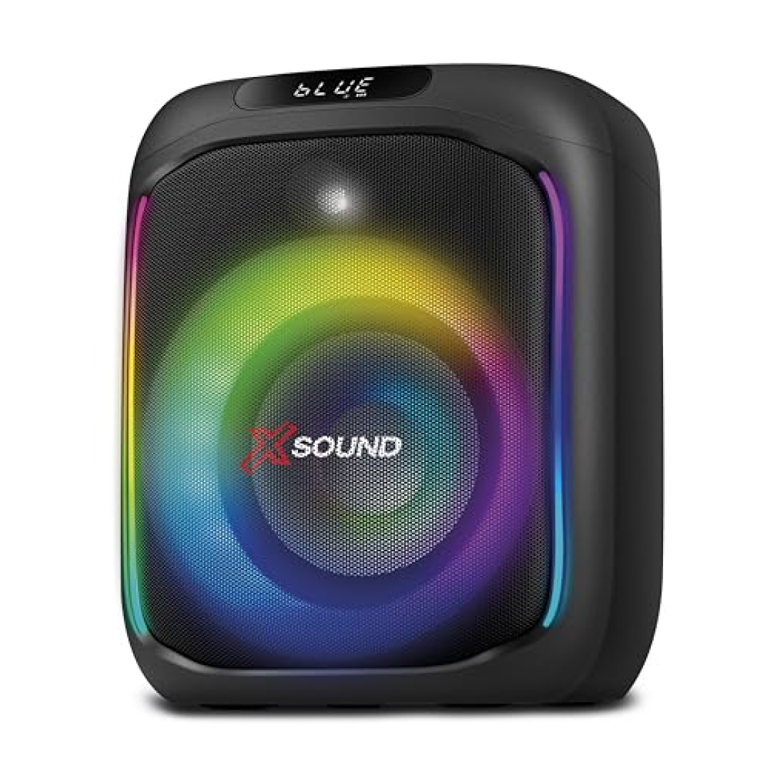 MONDIAL Caixa de Som Party Box, Luzes Multicores, Bluetooth, 350W RMS, TWS PBX-350