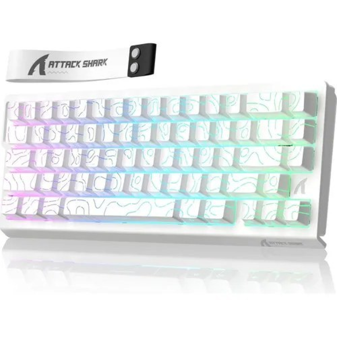 Teclado Mecânico Gamer Attack Shark X68he
