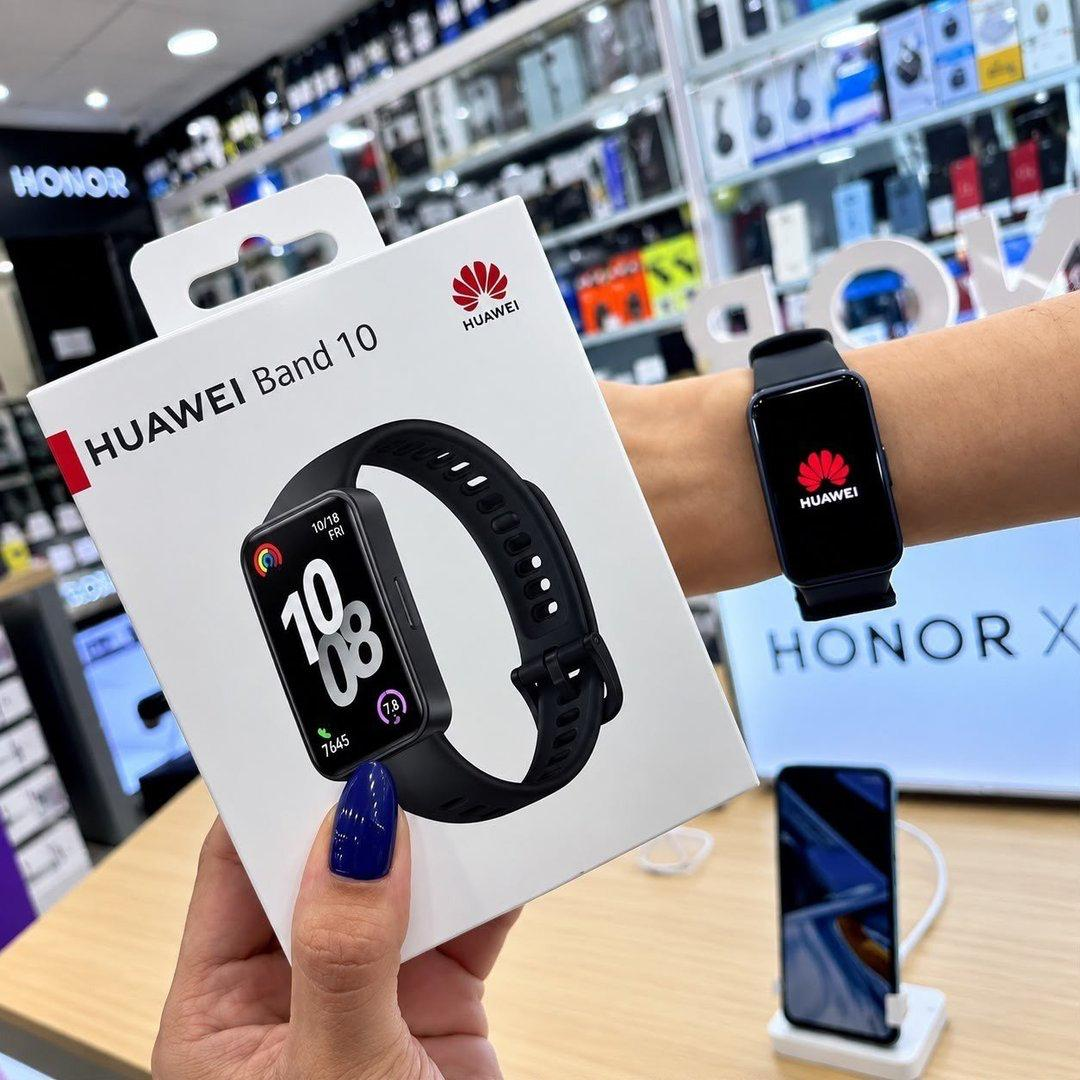 Smartwatch HUAWEI Band 10 Caixa de Polímeros Duráveis Análise do Sono em Nível Profissional Assistente de Bem-estar Emocional Relógio Smartwatch Co...