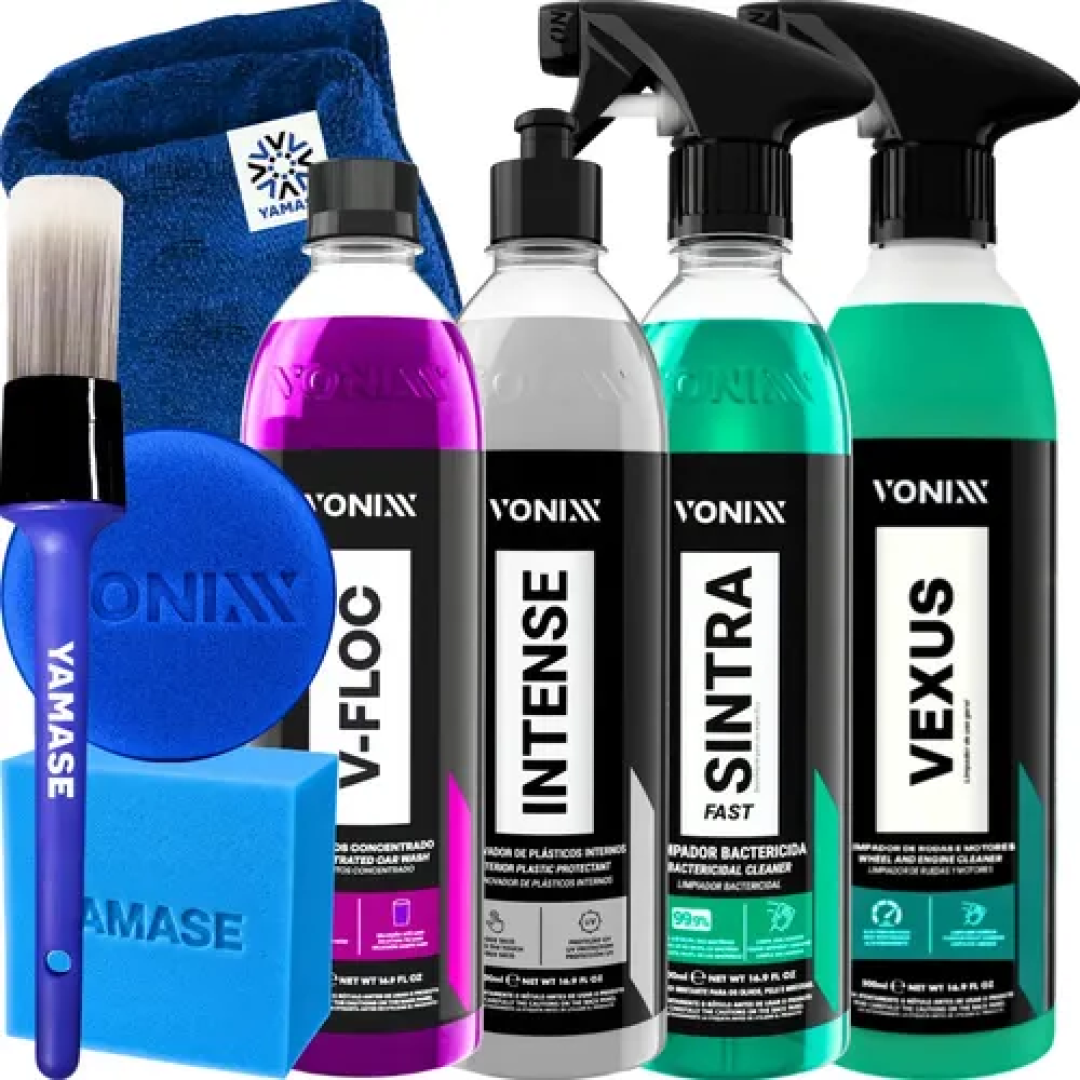 Kit Lavagem Automotiva Vonixx
