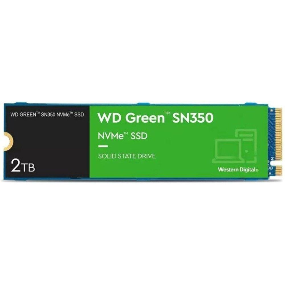 Ssd M.2 NVMe 2Tb Western Digital Wd Green Sn350 Velocidade de Leitura/Gravação até 3200/3000Mb/s Gen3x4 Wds200t3g0c