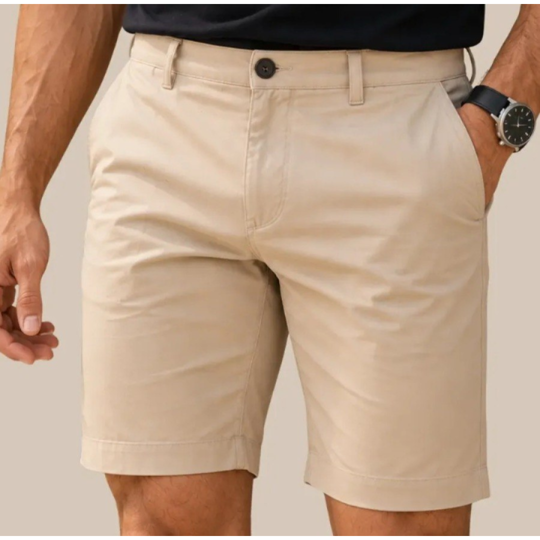 Bermuda Sarja Alfaiataria Chino Sport Fino