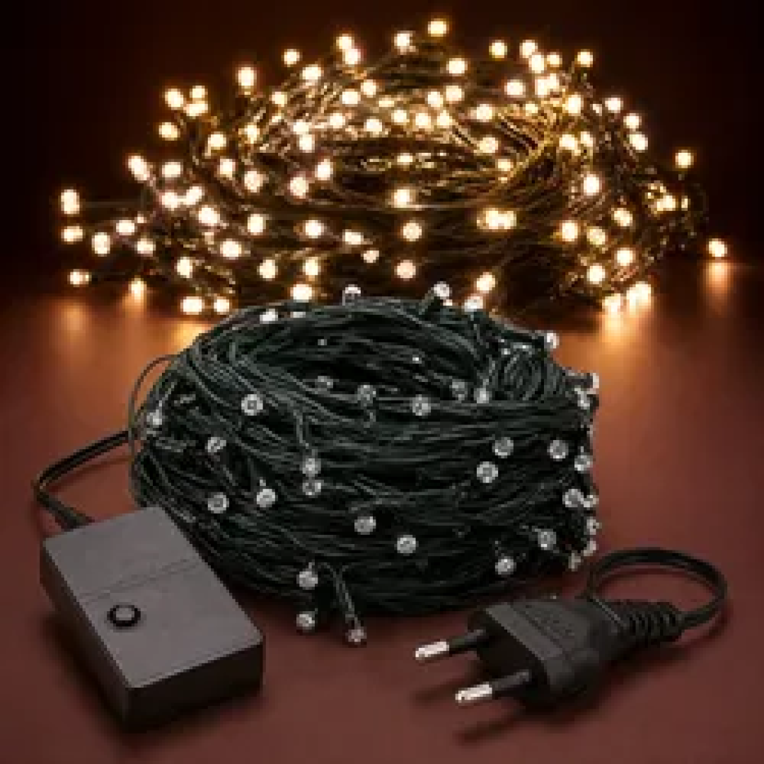 Pisca Pisca 200 Leds 20m V8 Natal