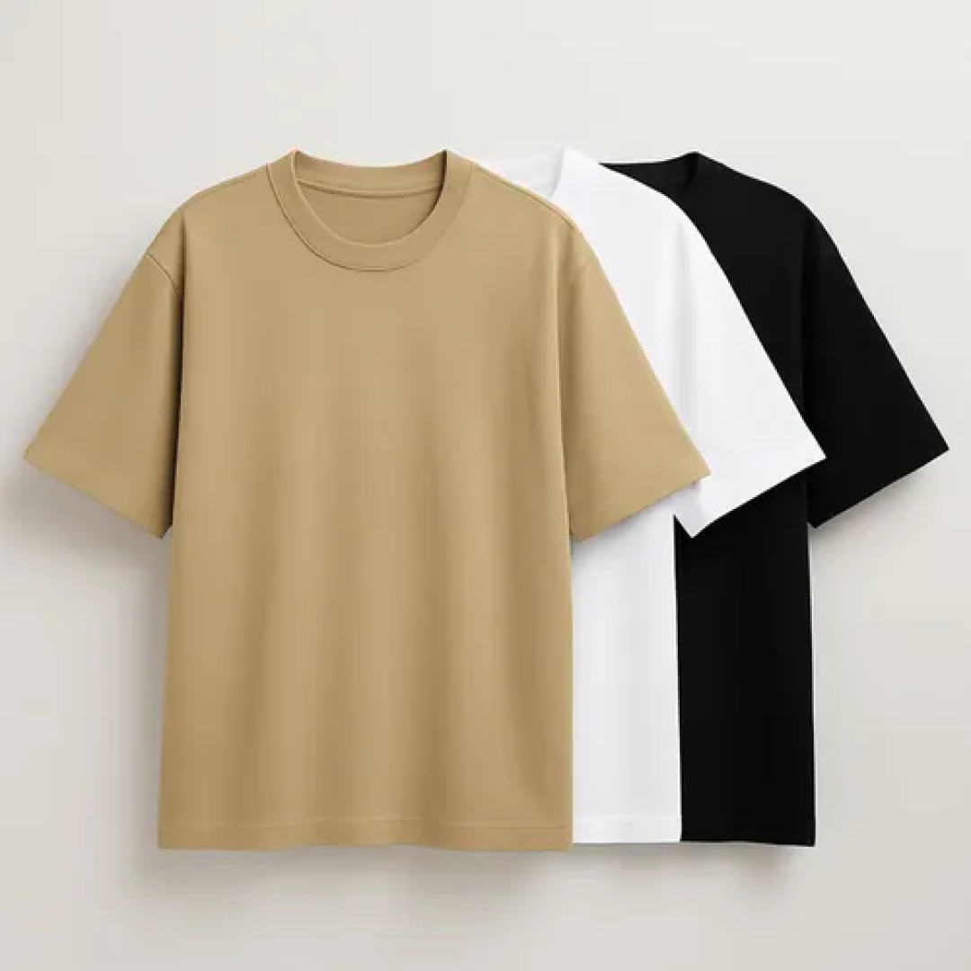 Kit com 3 Oversized Streetwear