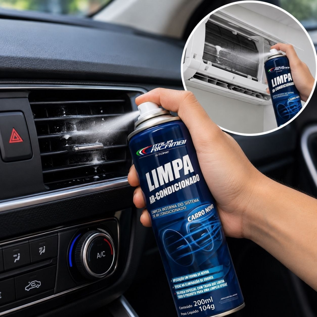 Limpa Ar Condicionado Higienização Spray