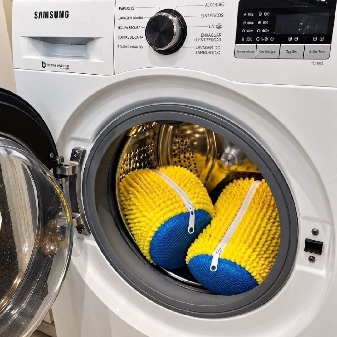 Kit com 2 Sacos Para Lavar Tênis