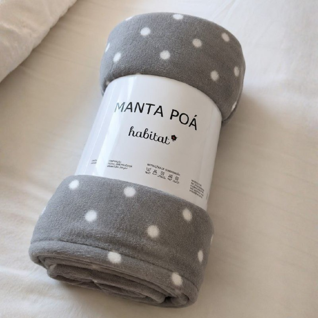Cobertor Casal Veludo Manta Microfibra Grossa Toque Macio