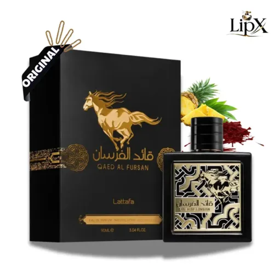 Perfume Árabe Lattafa Qaed Al Fursan EDP 90ml