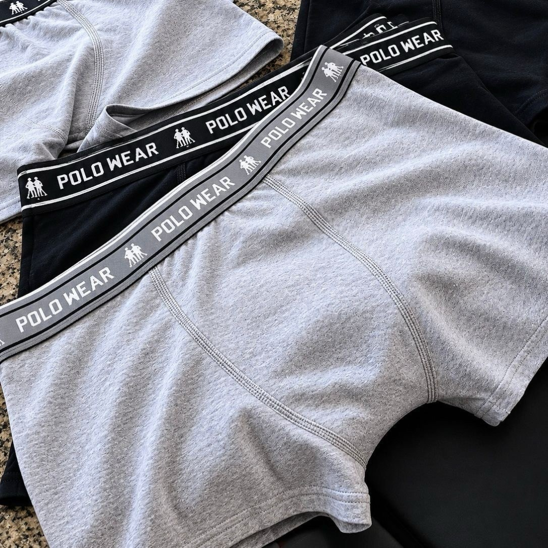 Kit com 10 Cuecas Algodão Polo Wear