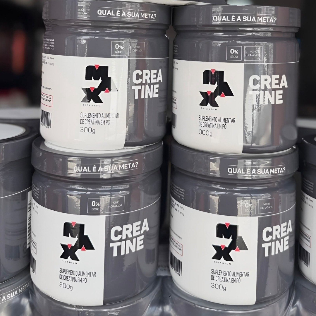 Kit com 2x Creatina 100% Max Titanium 300g