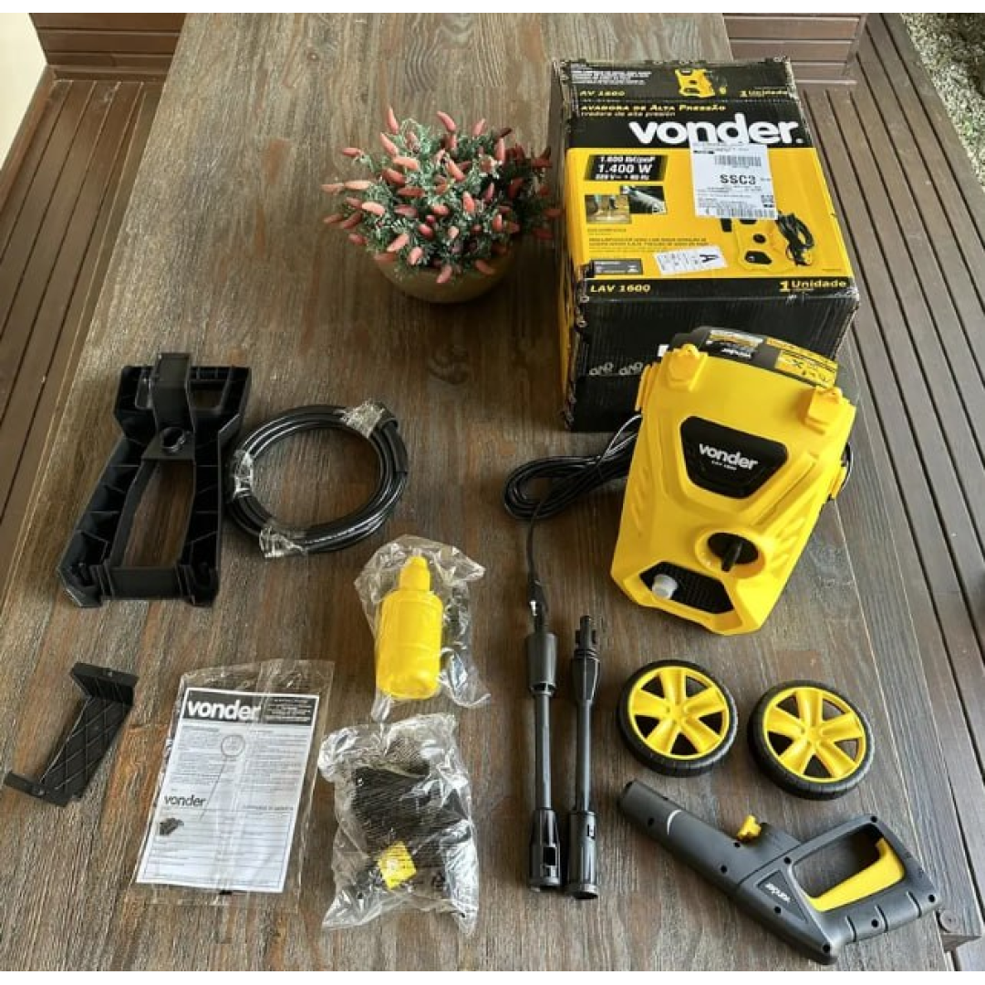 Lavadora De Alta Pressão Vonder 1400w 127v