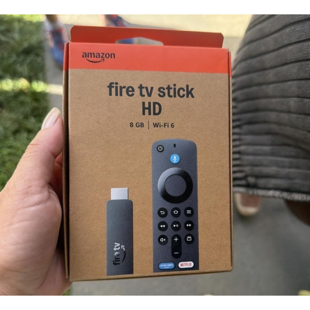 Amazon 2ª Geração Fire Tv Stick Hd Ger 26 Preto De Voz