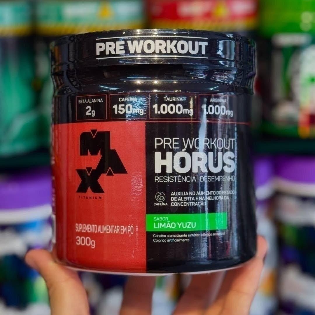 Pré Treino 300g Hórus Max Titanium