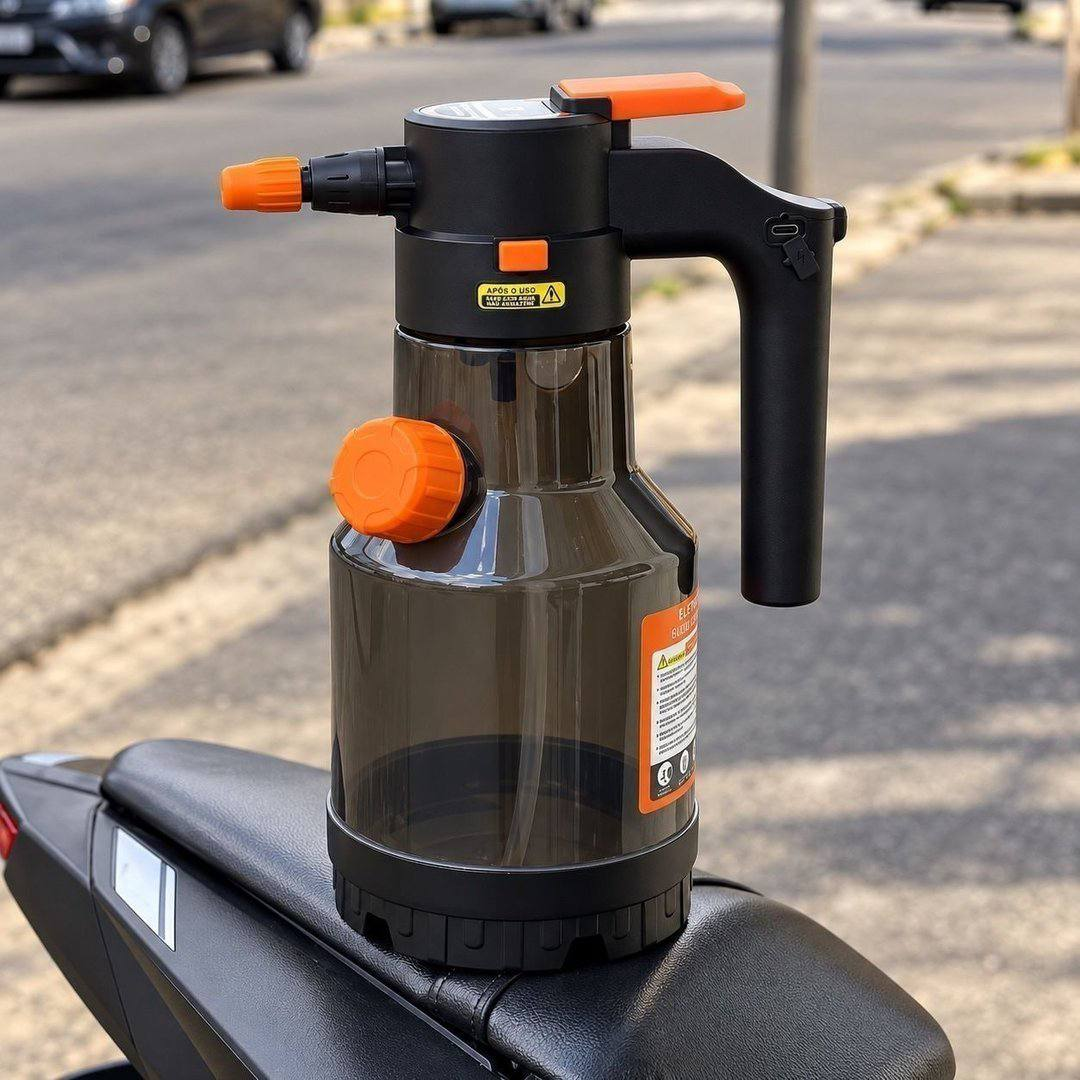 Pulverizador Elétrico Snow Foam para Carro, Moto e Jardim – 2 L