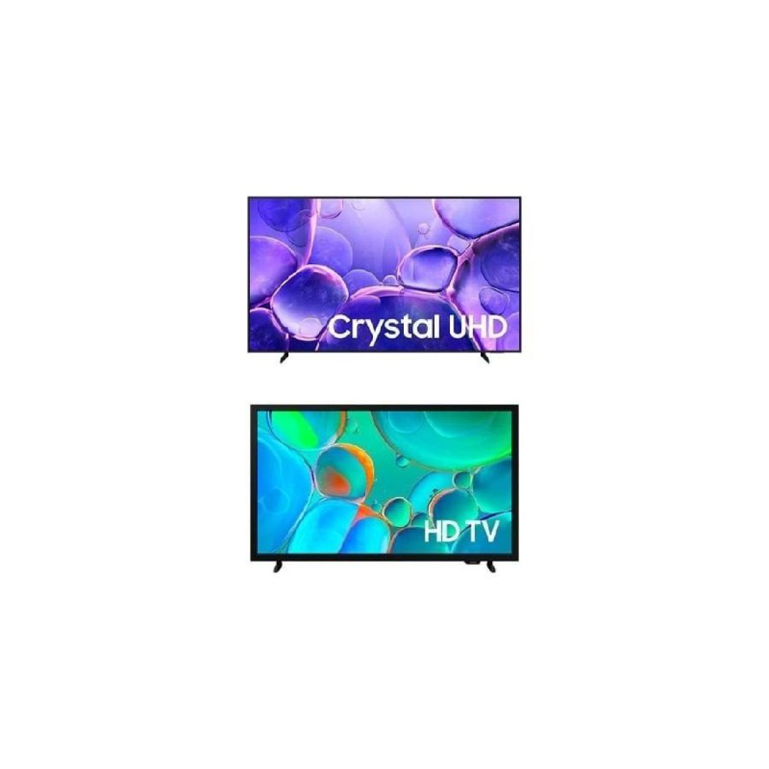 Smart TV 85" Crystal UHD 4K U8100F + Smart TV 32" HD H5000F