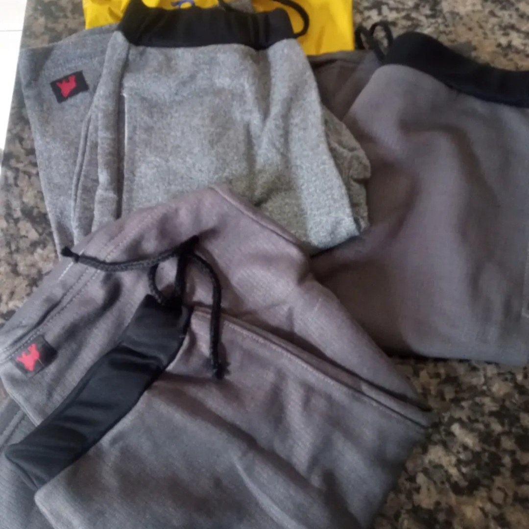 Kit Bermuda Moleton Infantil E Juvenil 3 Peças