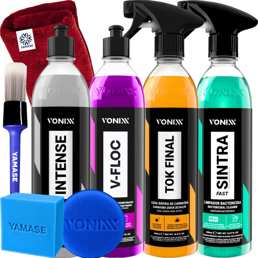 Kit Lavagem Automotiva Completa Vonixx