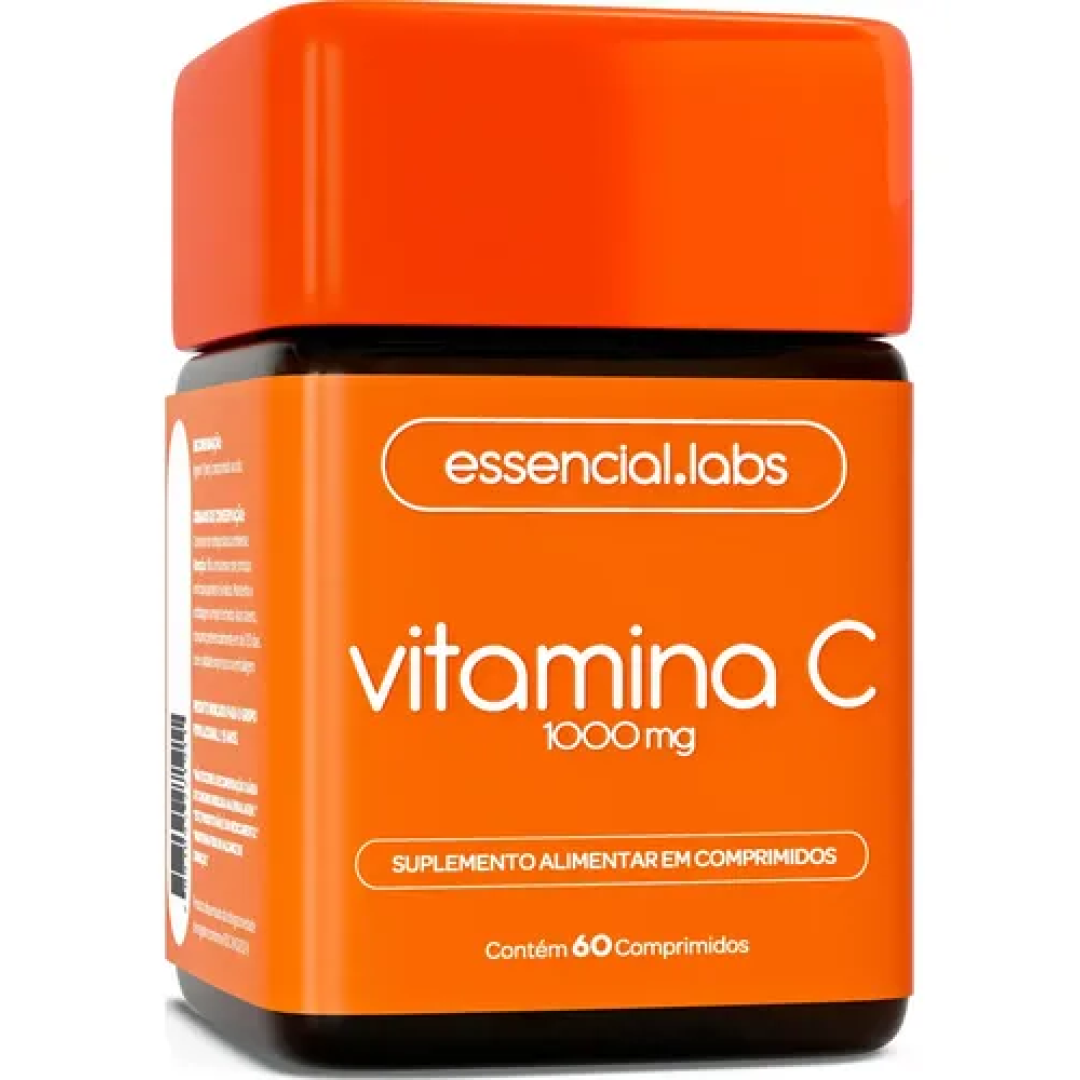 Vitamina C 1000mg Fórmula Concentrada 100% Pura 60 Doses