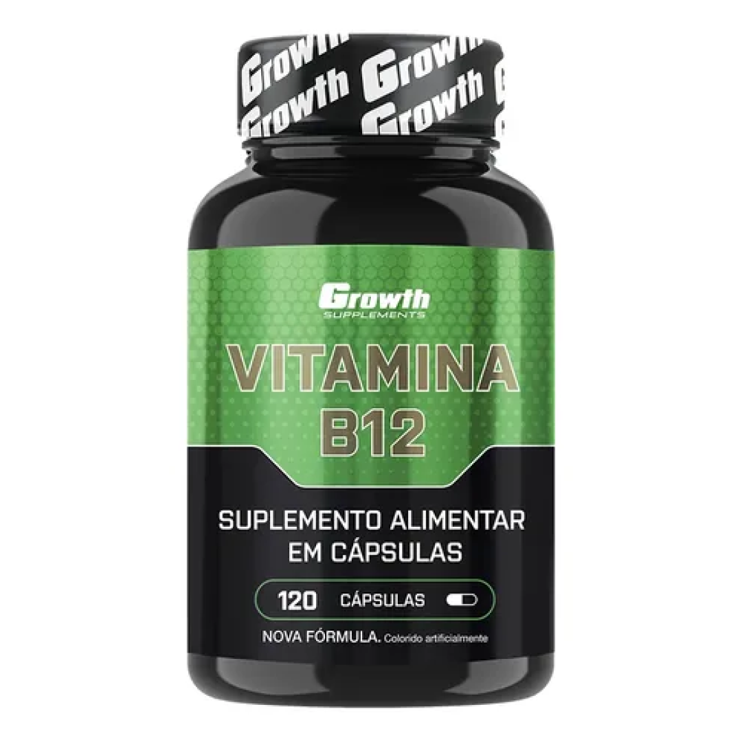 Vitamina B12 120 caps Growth Supplements