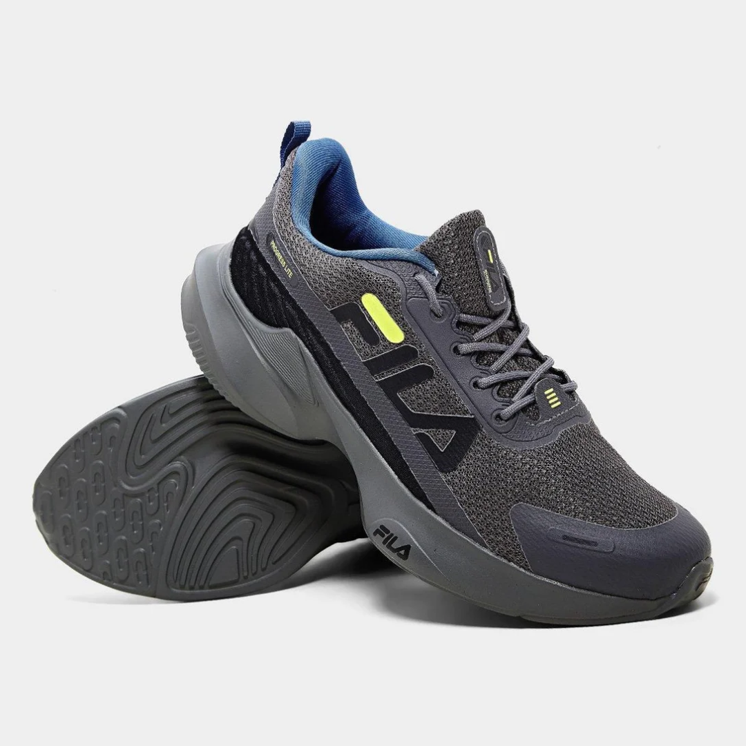 Tênis Fila Progress Lite Masculino - Grafite+Preto