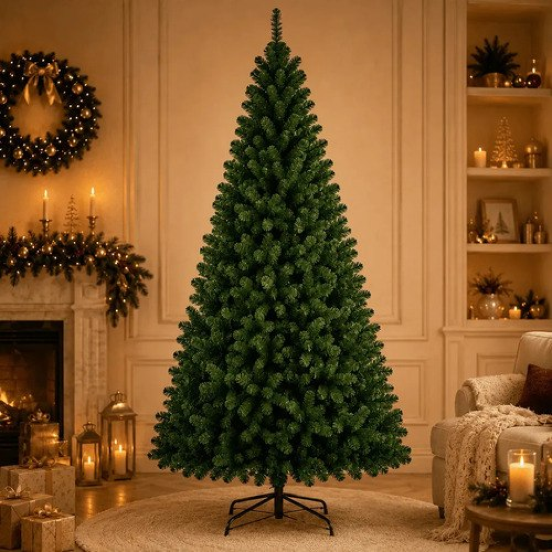 Árvore de Natal 2m 600 Galhos Tradicional