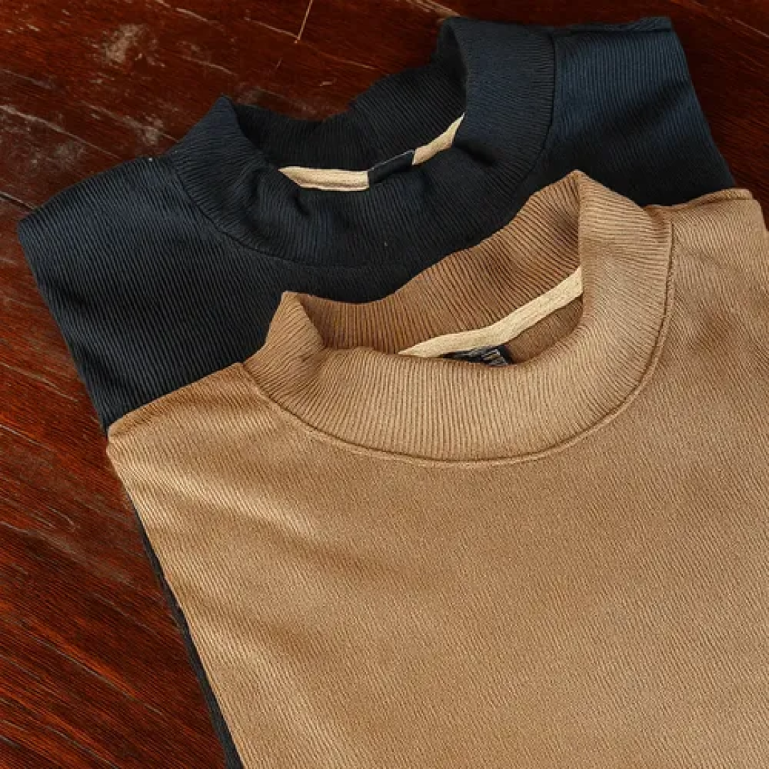 Kit com 2 Camisetas Oversized Texturizado