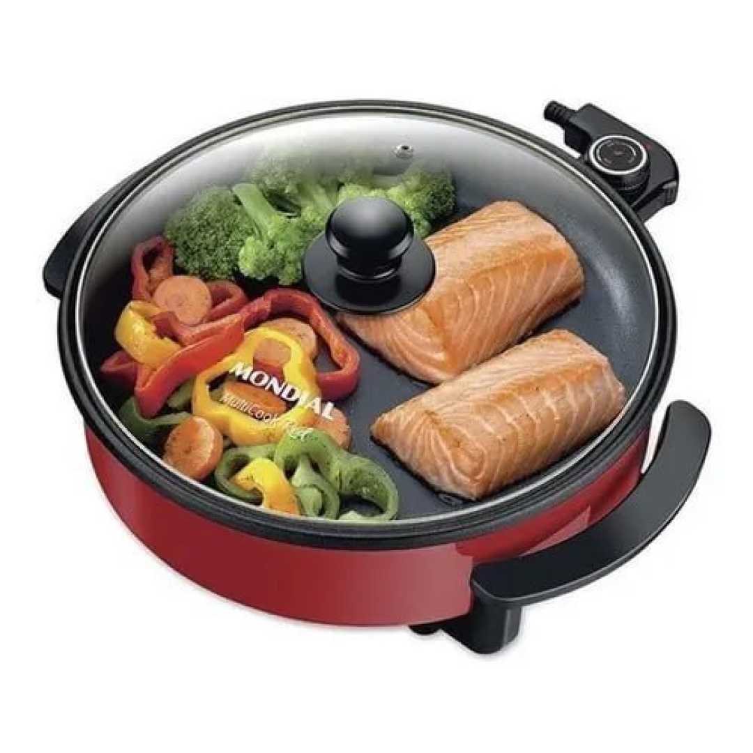 Panela Elétrica Multicook Premium Grill Pe-28 Mondial