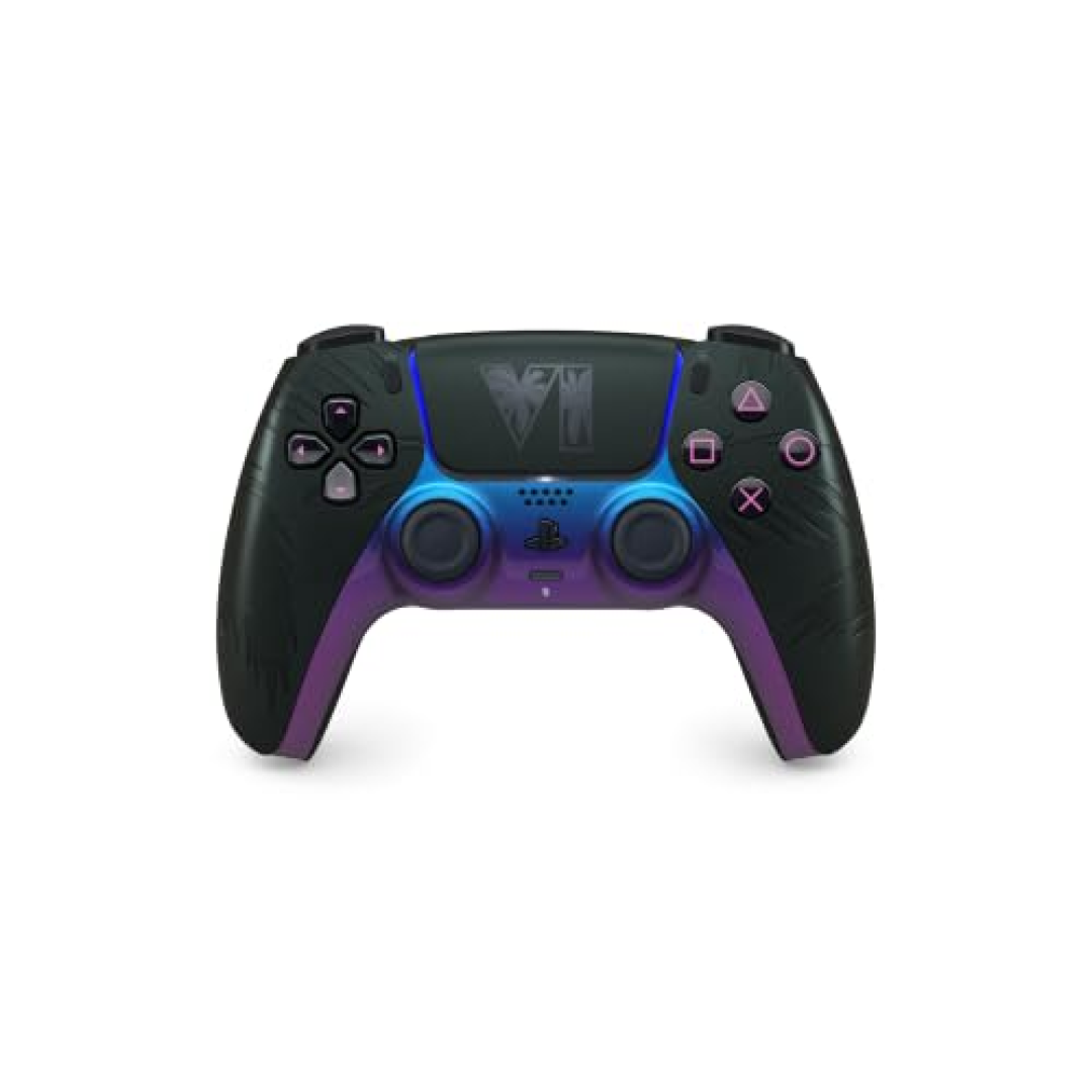 Controle sem fio DualSense® preto Edição limitada do Grand Theft Auto VI