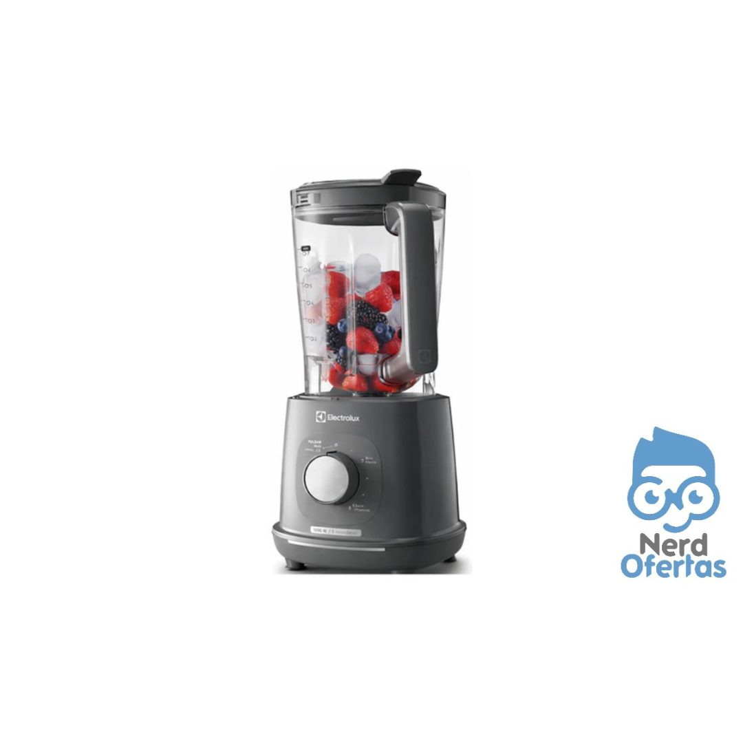 Liquidificador Electrolux Efficient Ebl1000 Triforce 2.7l 5 Velocidades Cinza