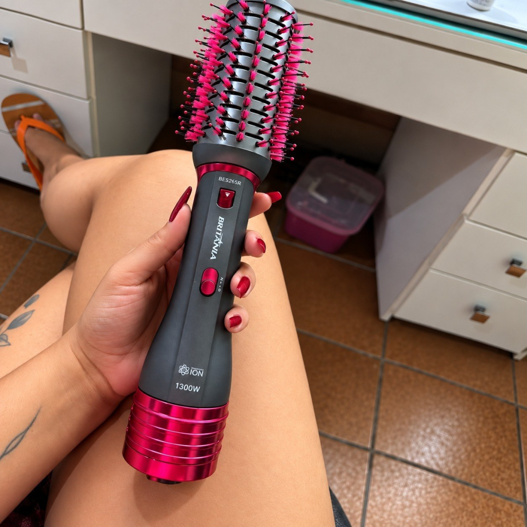 Escova Secadora Britânia 4 em 1 1300w