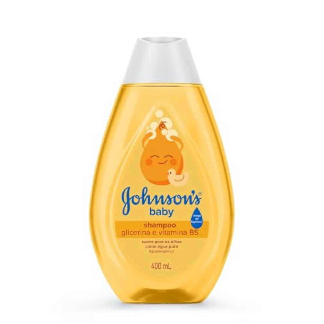 Shampoo de Glicerina Johnson's Baby, 400ml