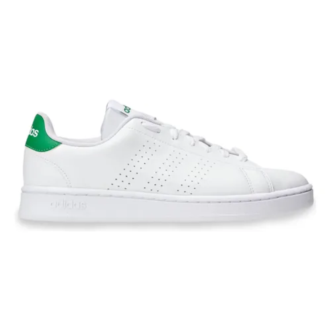 Tênis Masculino E Feminino Advantage 2.0 adidas Branco E Verde Liso 36 Br