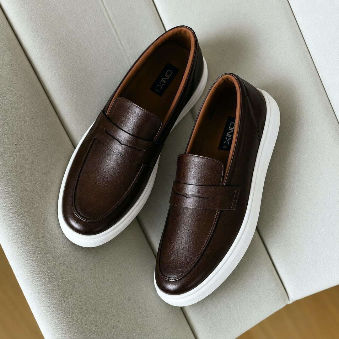 Sapato Loafer Mocassim Couro (2 cores)