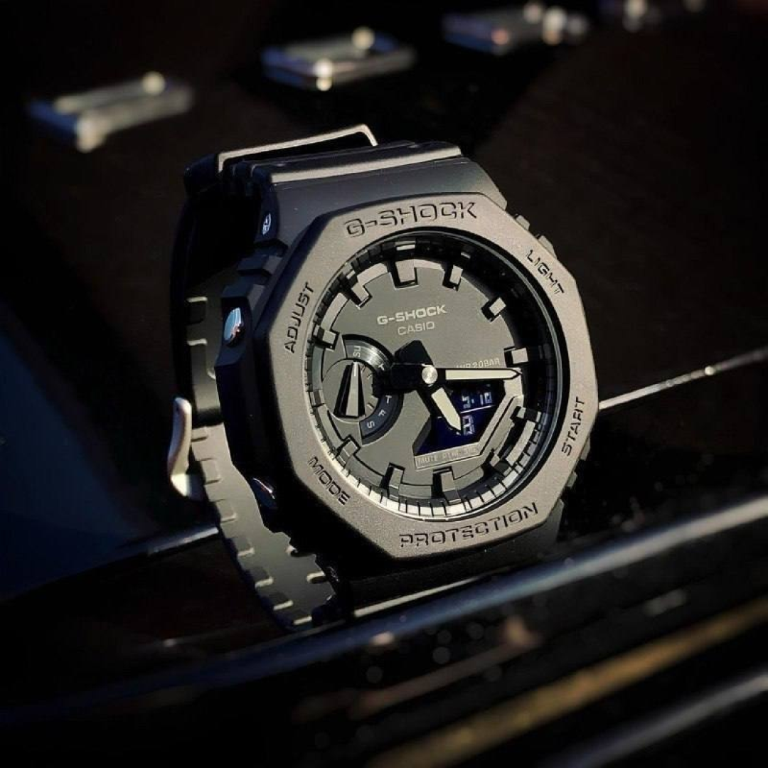 Relógio Casio G-Shock Masculino Carbon GA-2100-1A1DR