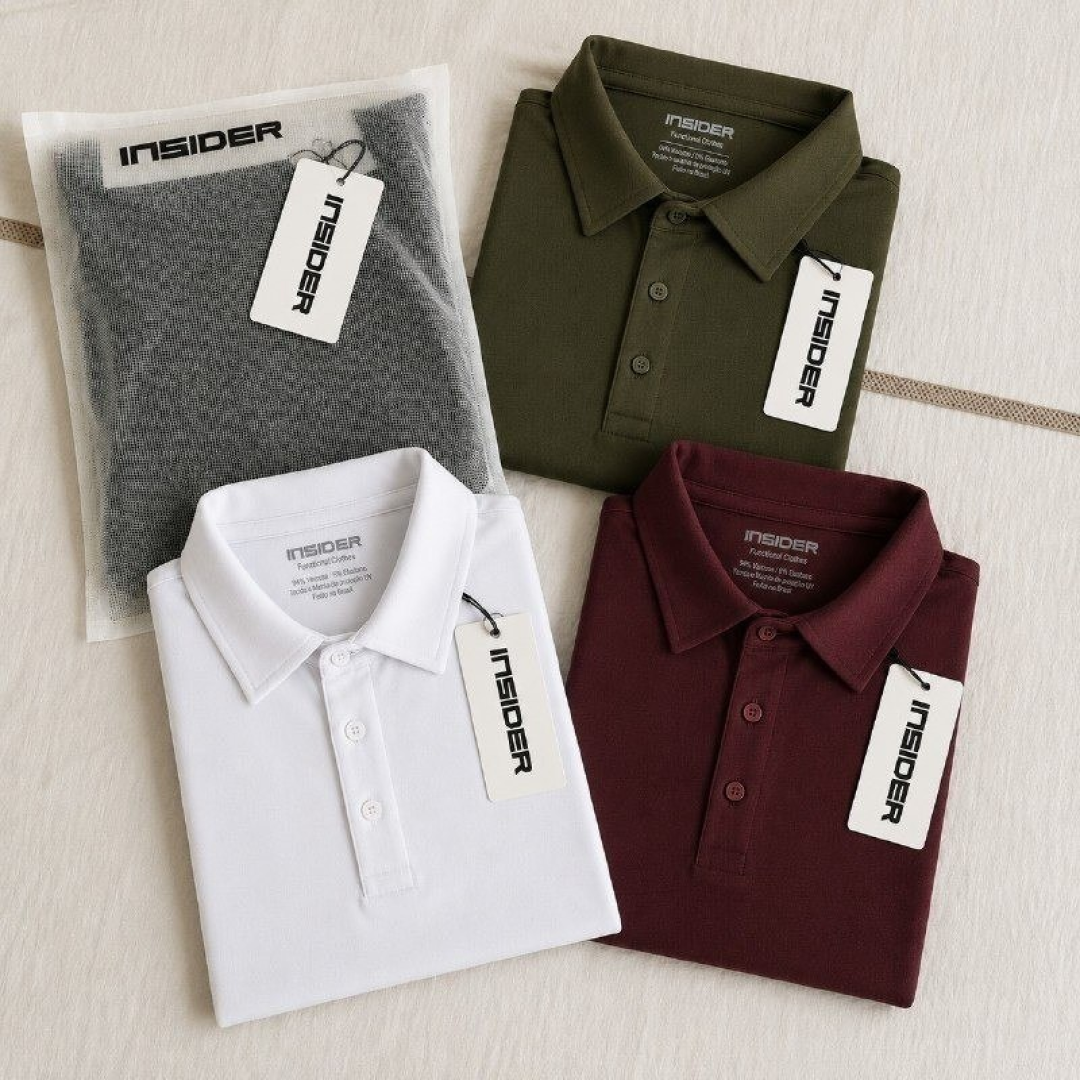 Camiseta Insider Polo Core (3 cores)