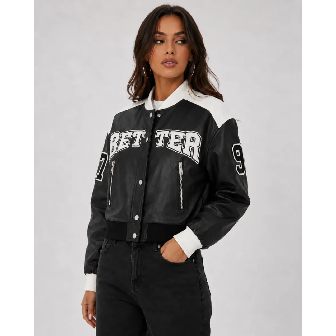 Jaqueta Bomber Feminina Courino