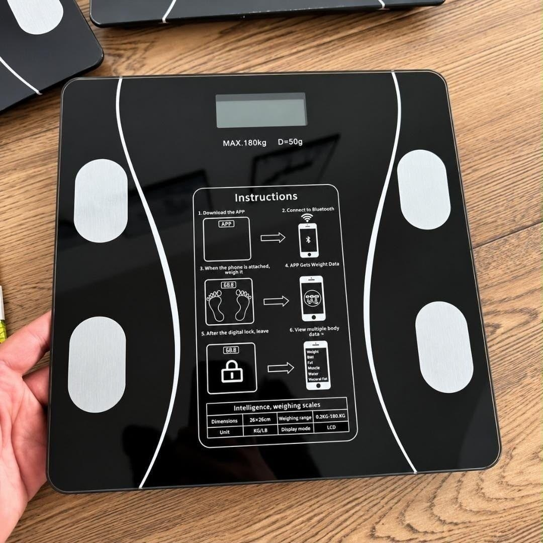 Balança Bioimpedância Digital 180kg