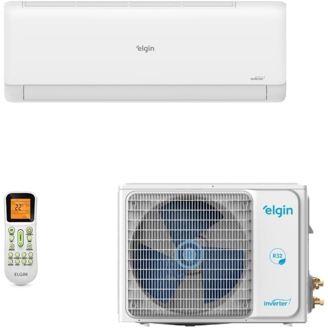 Ar Condicionado Split Hi Wall Elgin Eco Inverter II 18000 BTU/h Frio 45HJFI18C2WC – 220 Volts