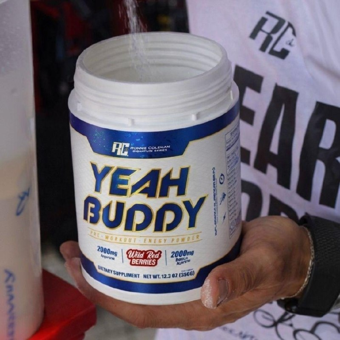 Pré Treino Yeah Buddy Ronnie Coleman Frutas Vermelhas 360g