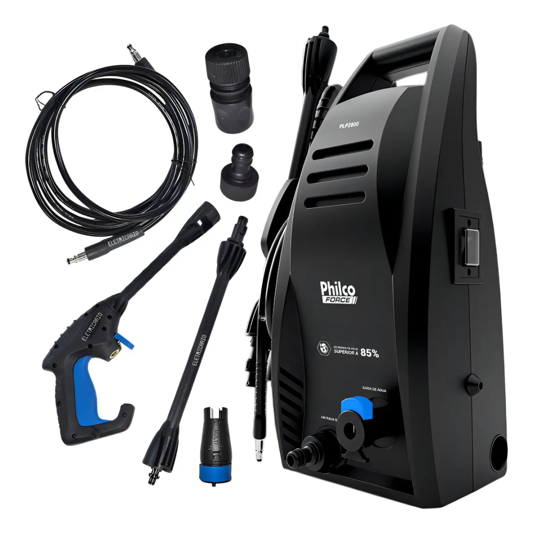Lavadora de Alta Pressão 1800psi Philco Force 1600W PLP2800