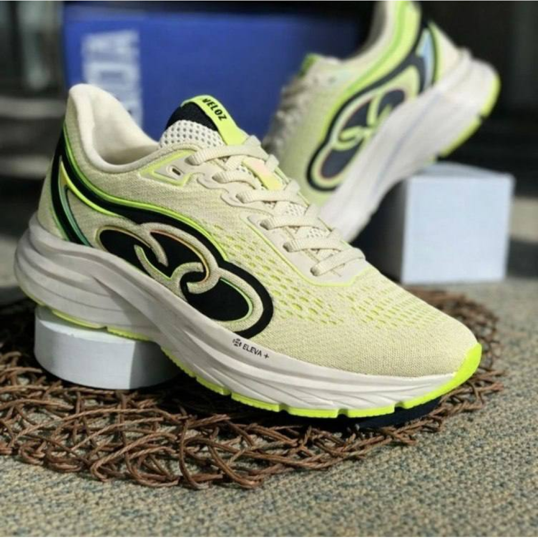 Tênis Feminino Veloz 3 Olympikus Arenito Lisa 36 Br