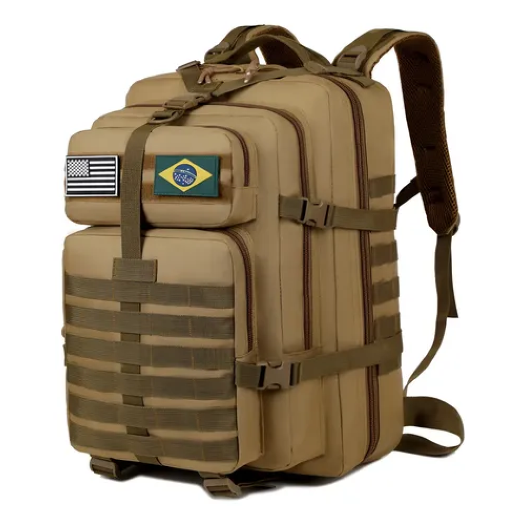 Mochila Tatica Militar Grande 50L