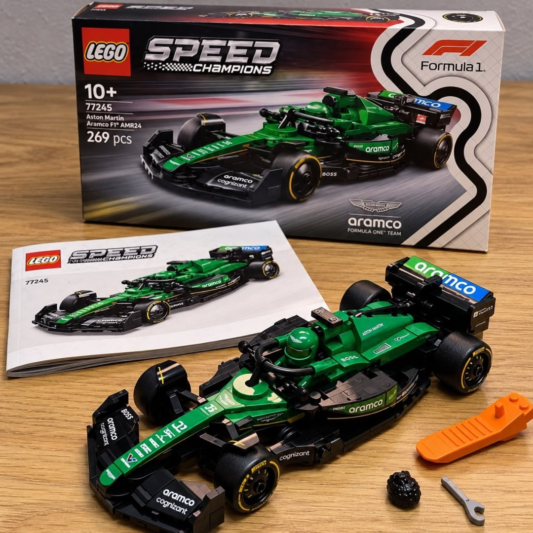 Lego Speed Champions Aston Martin Aramco F1 269 peças