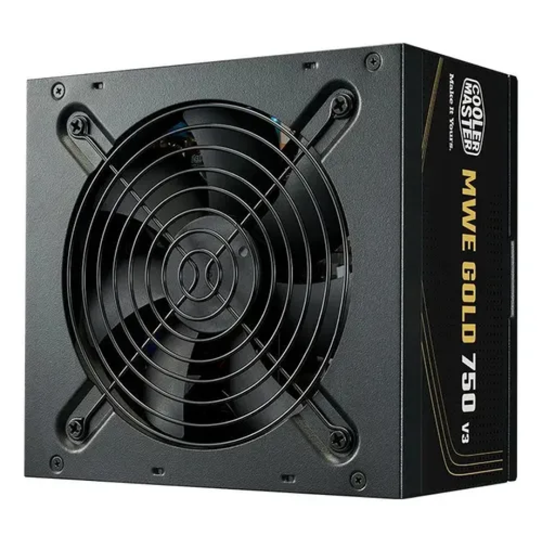 Fonte Cooler Master Mwe 750 V3 750w Atx 3.1 Preto