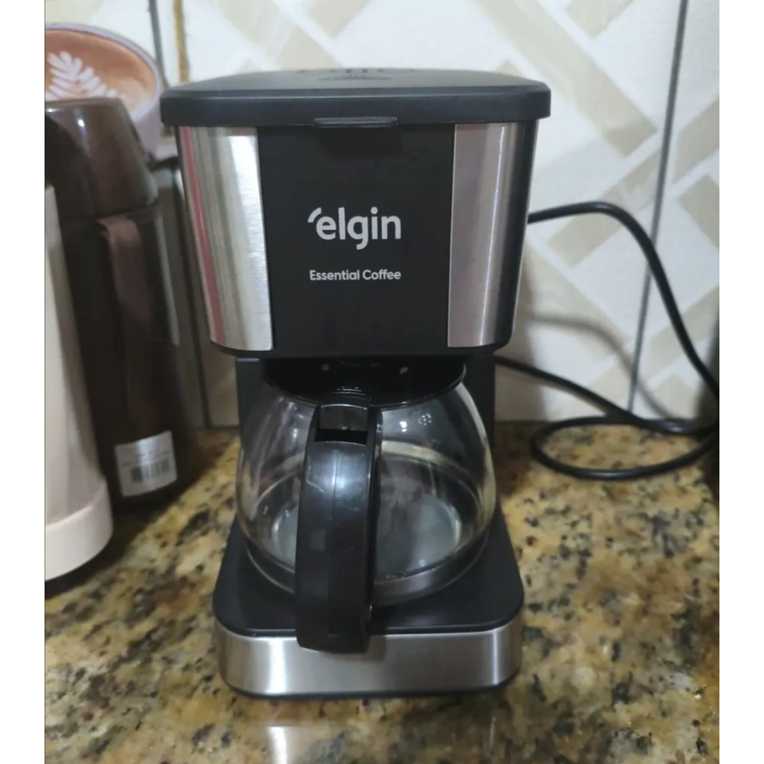 Cafeteira elétrica Essential Coffe - 19 xícaras jarra de vidro Elgin